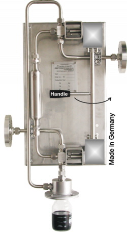top reactor fixed volume sampler